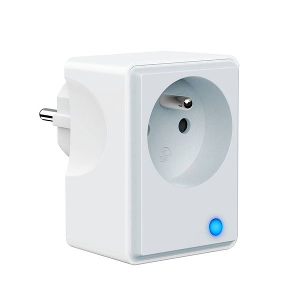 Inteligentne Gniazdko WiFi Watomierz Pomiar Energii Programator 16A 3680W zdjęcie 1