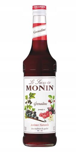 Syrop smakowy MONIN GRENADINE - grenadyna 700 ml szkło na Arena.pl