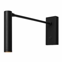 Ledowa lampa ścienna Roll 50928102 Kaspa 4,2W 3000K regulowana czarna