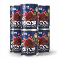 John Dog Berry Line Dziczyzna z malinami 6x400g