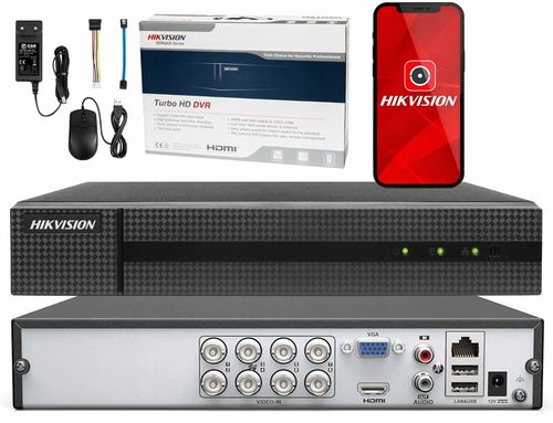 Rejestrator sieciowy IP HIKVISION DVR-8CH-4MP na Arena.pl