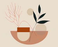 Plakat 50x40cm Botaniczna Przymiarka