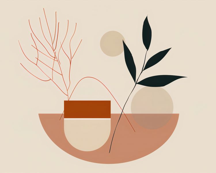 Plakat 50x40cm Botaniczna Przymiarka zdjęcie 1
