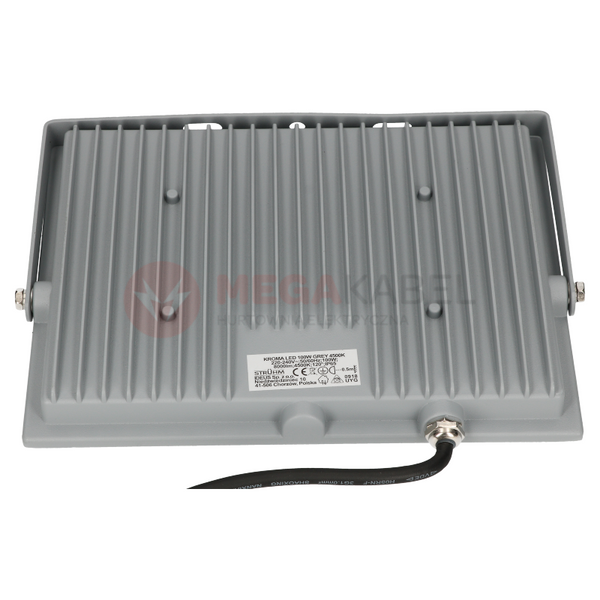 Naświetlacz LED KROMA 100W 4500K grey 03236 Struhm zdjęcie 3