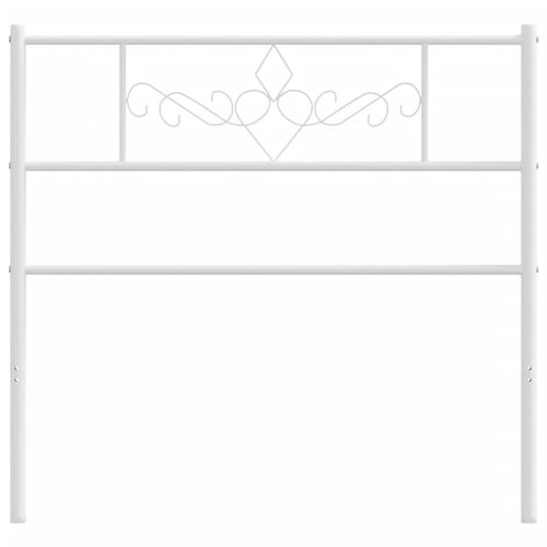 Metalowe wezgłowie, białe, 107 cm na Arena.pl