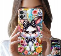 ETUI DO MOTOROLA G32 - KRÓLIK WIELKANOCNY, ZAJĄC, JAJKA + FOLIA