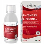Bandini Liposomalny B-Complex - Wysoka jakość i biodostępność - 250 ml