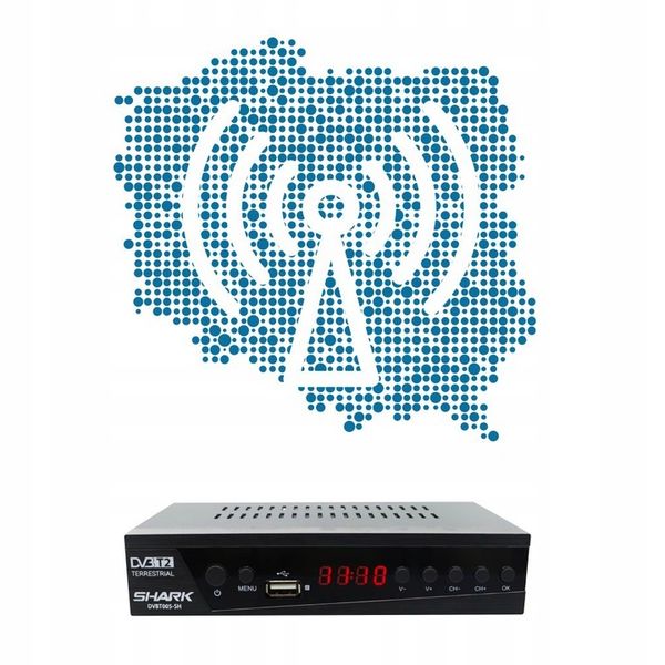 TUNER DEKODER DVBT2 DVB-T2/C TV NAZIEMNEJ KABLOWEJ PILOT HDMI USB HEVC zdjęcie 15