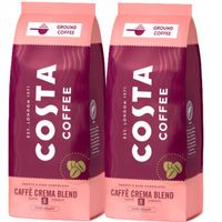 Costa Coffee Caffe Crema Blend Kawa Mielona 2x200g
