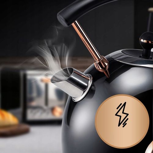 CZAJNIK ELEKTRYCZNY BEZPRZEWODOWY LED MODNY 1,8L 1500W INOX Z TERMOMETREM na Arena.pl