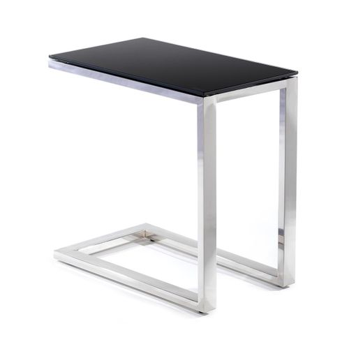 STOLIK POMOCNIK STIVAR SILVER BLACK 50CM na Arena.pl
