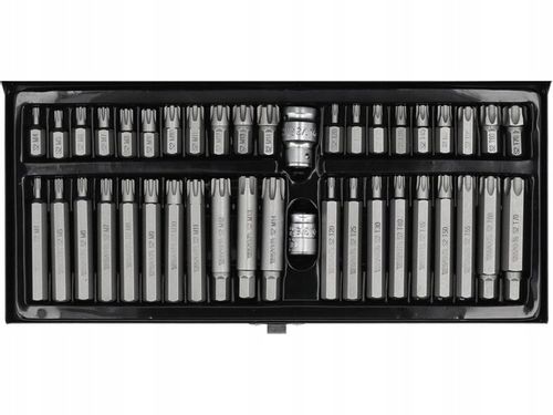 YATO ZESTAW KOŃCÓWEK RIBE TORX SECURITY 42el. BITY na Arena.pl