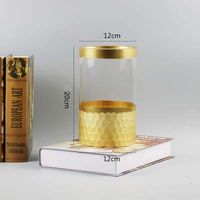 Wazon Hexagon - Złoty -  Home Decor Złoty S