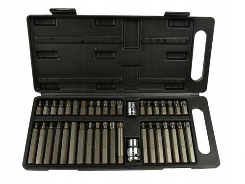 ZESTAW BITÓW KLUCZY IMBUS SPLINE TORX 40 el BITY KOŃCÓWKI IMBUSOWE na Arena.pl