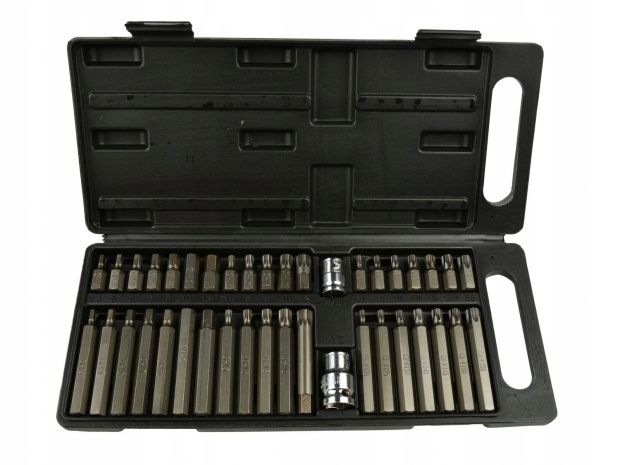ZESTAW BITÓW KLUCZY IMBUS SPLINE TORX 40 el BITY KOŃCÓWKI IMBUSOWE zdjęcie 3