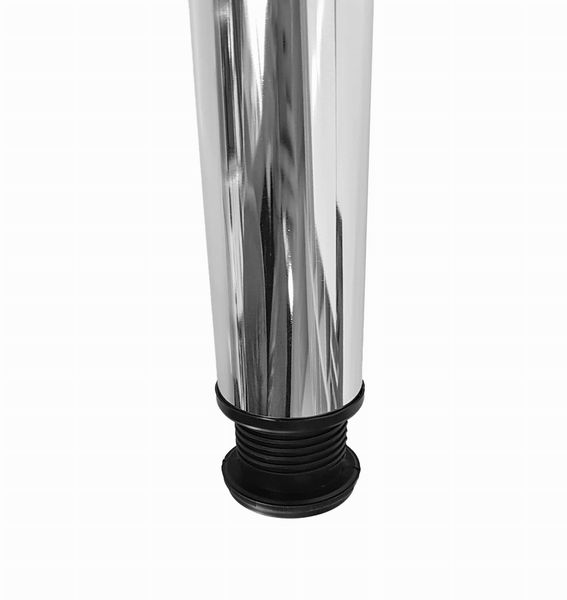 Noga meblowa A6 do stołu fi 60mm regulowana, chrom połysk, 710 mm zdjęcie 4