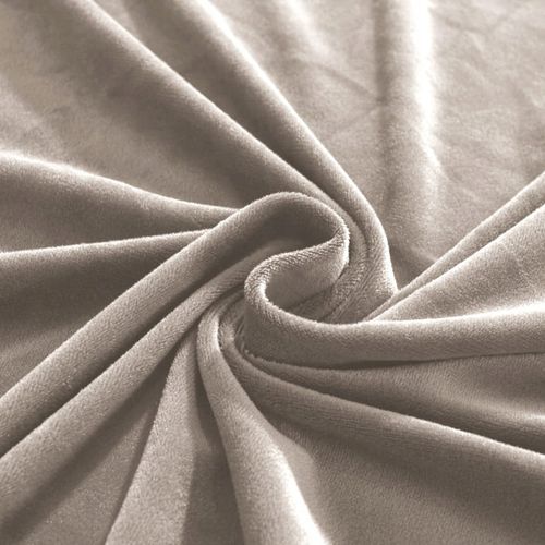 POKROWIEC NA KANAPĘ SOFĘ NAROŻNIK ELASTYCZNY WELUR AKSAMIT 190-230 BEŻOWY na Arena.pl