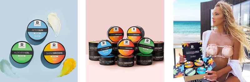 Byrokko Sunkissed Box Zestaw Do Opalania zdjęcie 16