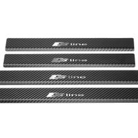 Listwa progowa AUDI Q7 4M SLINE Stal nierdzewna 304 carbon 4szt