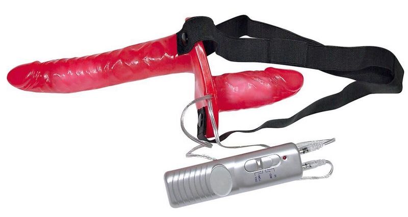 Bad Kitty Vibr. Strap-On Duo zdjęcie 2