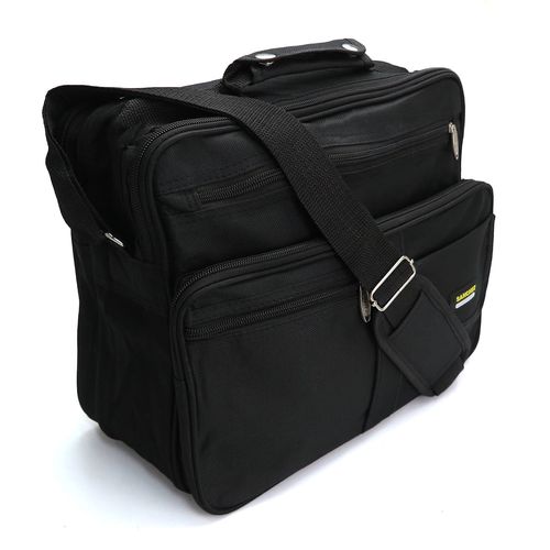 torba męska do pracy a4 sanchez casual - czarna na Arena.pl