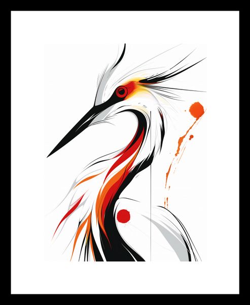 Plakat 15x20cm Bocian zdjęcie 3