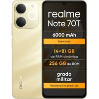 Smartfony Realme NOTE 70T 4 GB RAM 256 GB 6,74" Unisoc Złoty