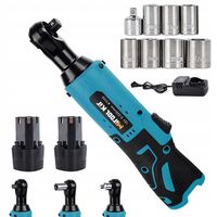 KLUCZ UDAROWY AKUMULATOROWA GRZECHOTKĄ 65NM ELEKTRYCZNY Z WALIZKA 2AKU 12V