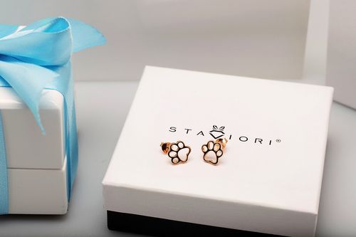 Srebrne kolczyki Staviori na Arena.pl