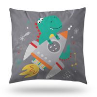 Poszewka 40X40 Dla Dzieci Kosmiczna Przygoda 4279 B