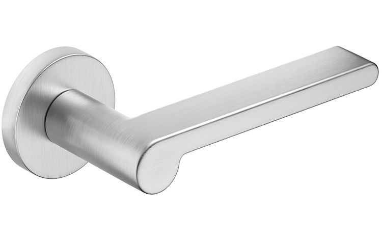 KLAMKA DRZWIOWA PREMIUM PANDORA R KOLOR CHROM zdjęcie 1