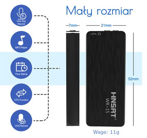 Dyktafon Szpiegowski Podsłuch Pendrive 8GB na Arena.pl