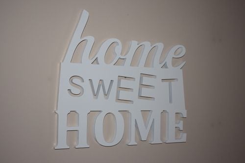 Napis 3D Home sweet Home na Arena.pl