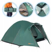Lekki namiot kempingowy 3 osobowy KADVA CAMPdome 3 TURYSTYCZNY WODOODPORNY