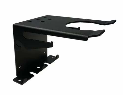 Wieszak uchwyt na kosę kosiarkę spalinową GRUBY MOCNY z haczykami otworami na Arena.pl