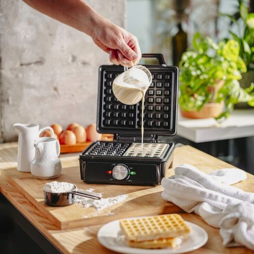 GOFROWNICA 2000W OPIEKACZ DO GOFRÓW MOCNA Z REGULACJĄ TEMPERATURY na Arena.pl