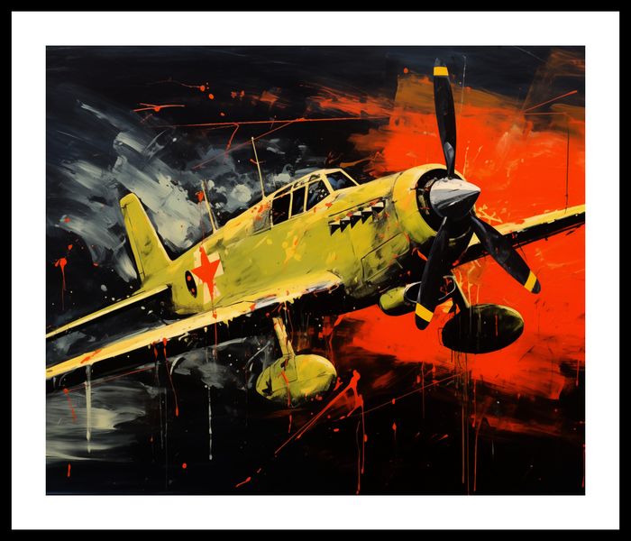 Plakat 60x50cm Barwny Przelot zdjęcie 3