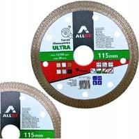Tarcza diamentowa 115mm do gresu płytek granitu cięcie 22,23