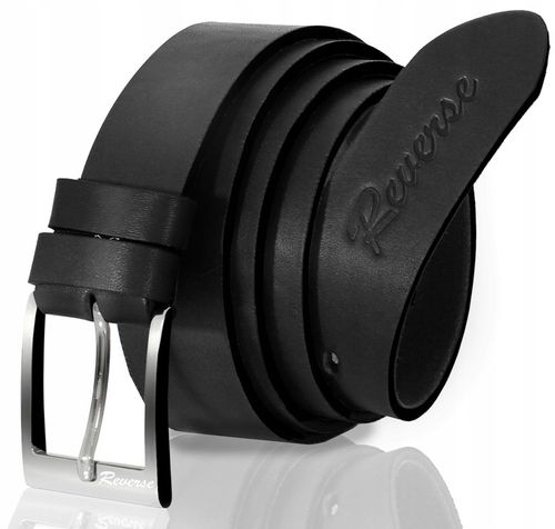 REVERSE Pasek męski SKÓRZANY pas do spodni CZR 110 na Arena.pl