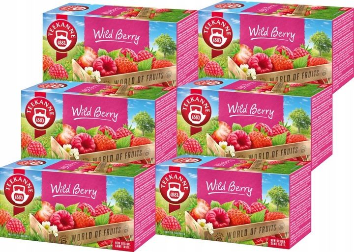 (x6) TEEKANNE Herbata Wild Berry 20tb zdjęcie 1