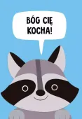 Kartka Składana - Bóg Cię Kocha!, Szop