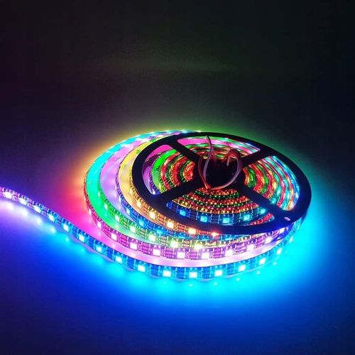 Ledy adresowalne Ws2812b 60led/m ARGB Białe [5m] na Arena.pl