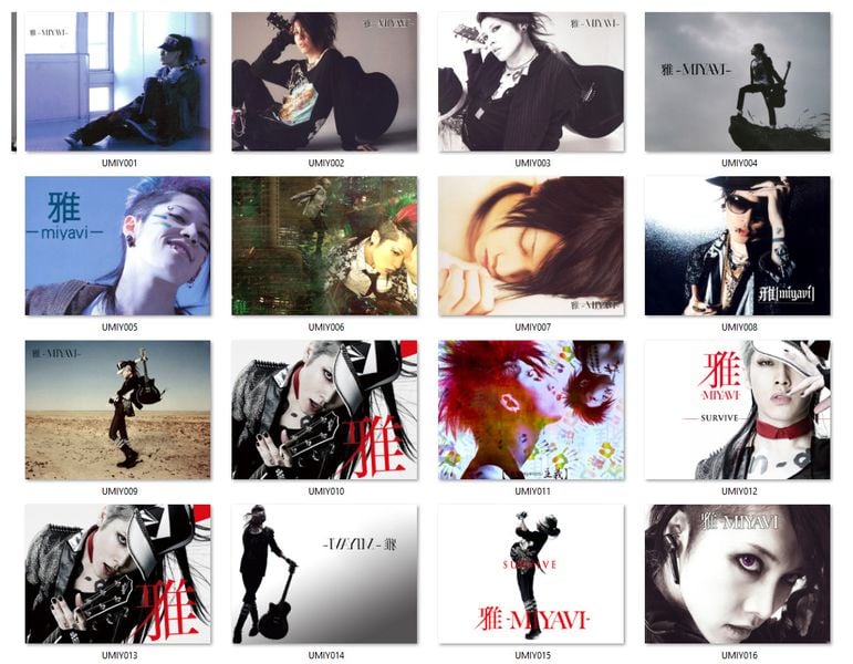 Poduszka Miyavi DO WYBORU zdjęcie 2