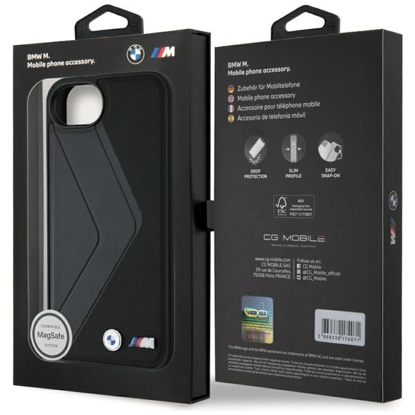 Etui BMW do iPhone 16e 6.1"", Czarny MagSafe zdjęcie 8