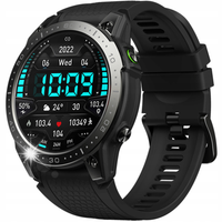 SMARTWATCH ZEBLAZE ARES 3 PRO ROZMOWY SMART WATCH ZEGAREK MENU PL CZARNY