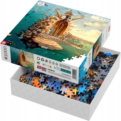 Puzzle Good Loot Imagination 1000 elementów Jacek Yerka Port 5908305249351 na Arena.pl