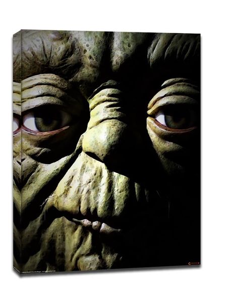 Face It! Star Wars Gwiezdne Wojny - Master Yoda - obraz na płótnie 50x70 cm zdjęcie 1
