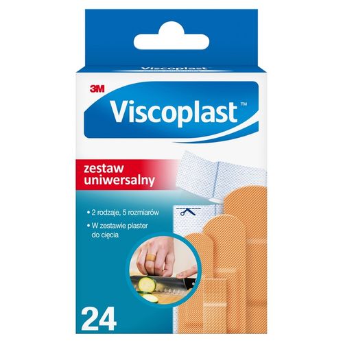 Viscoplast Zestaw Uniwersalny Plastry 24 sztuki na Arena.pl