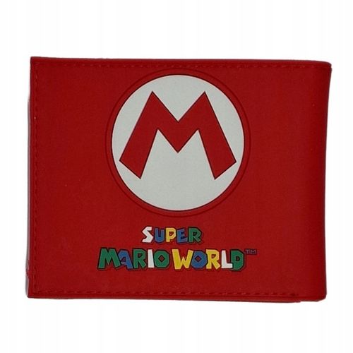 Portfel Dwuczęściowy Super Mario Gra Czerwony na Arena.pl