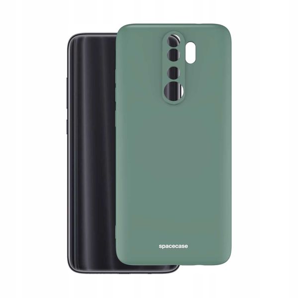 Spacecase Silicone Case Redmi Note 8 Pro Dark Green zdjęcie 2